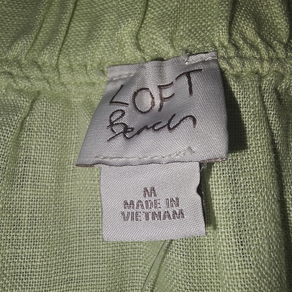 Loft Beach Linen Maxi Skirt. Size Medium. - Picture 3 of 11